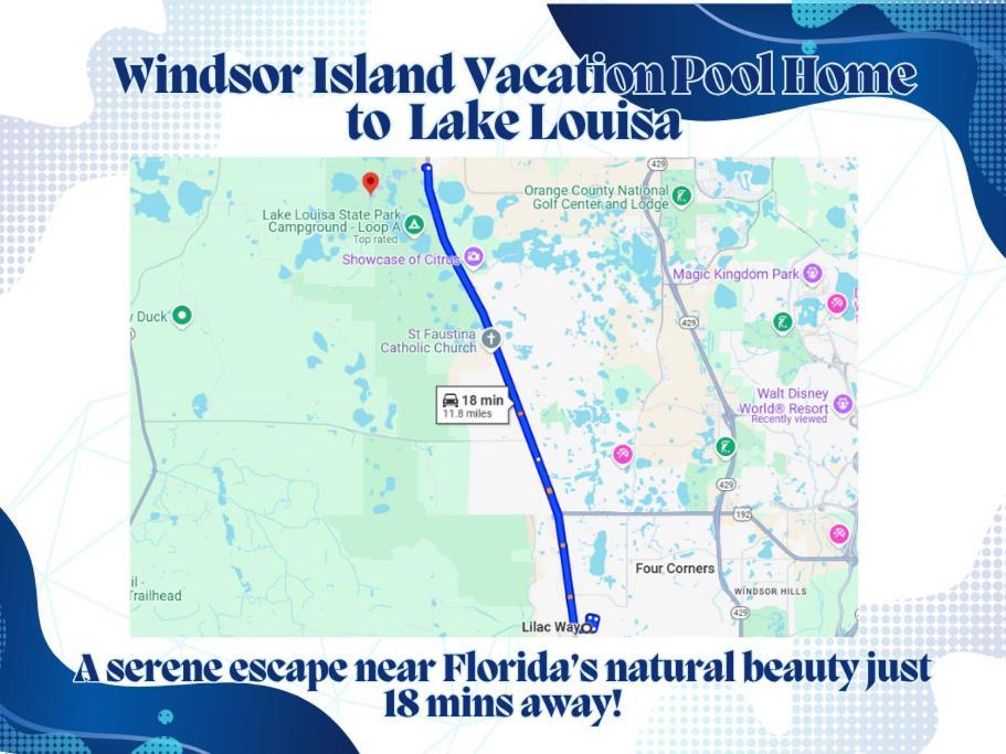 Windsor Island Vacation Pool Home Davenport Exteriör bild
